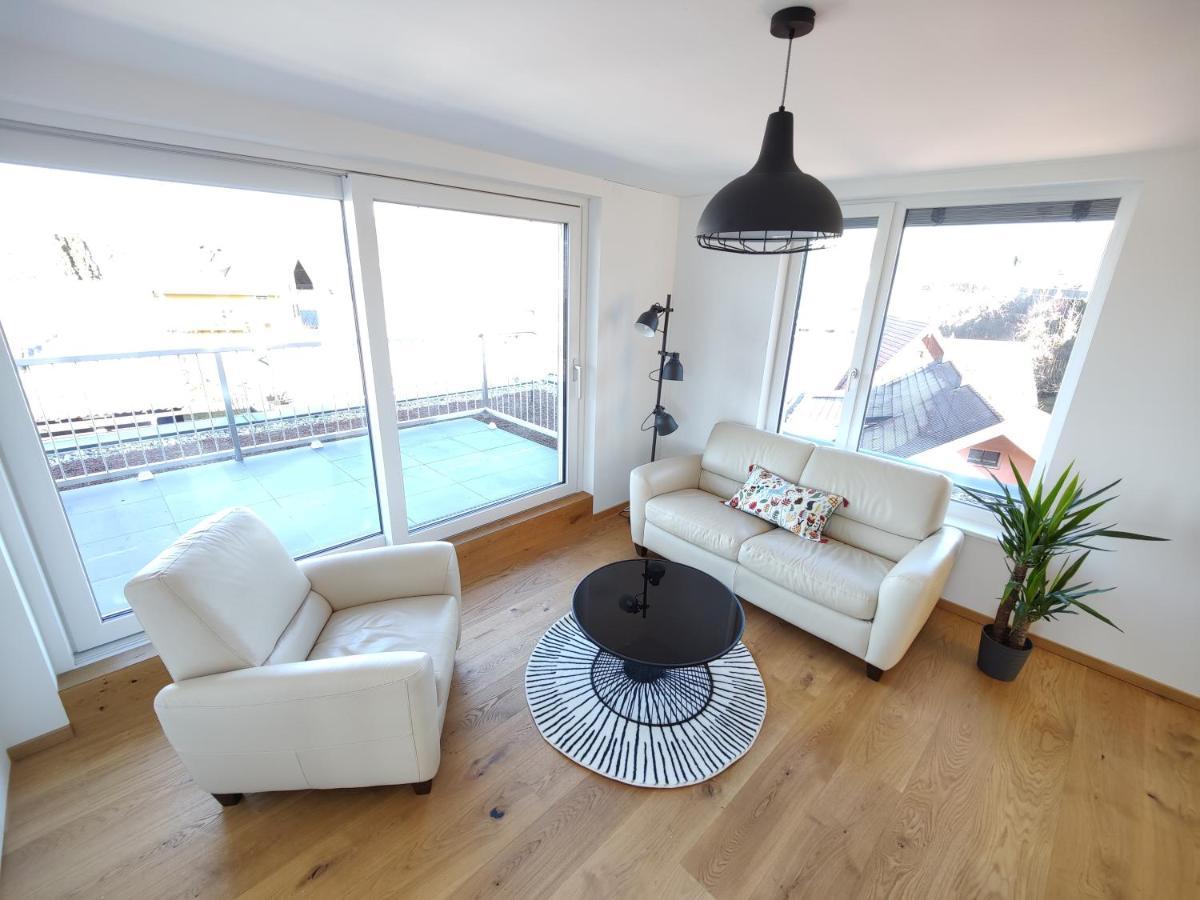 Penthouse Flat Carolina In Salzburg Stadt Extérieur photo